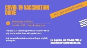 COVID-19 VACCINATION DRIVE